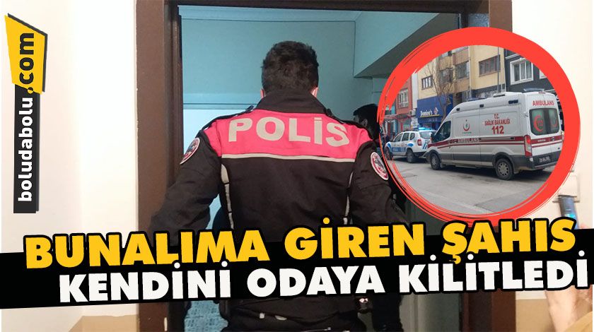 Bunalıma giren şahıs kendini odaya kilitledi Bunalıma giren şahıs kendini odaya kilitledi