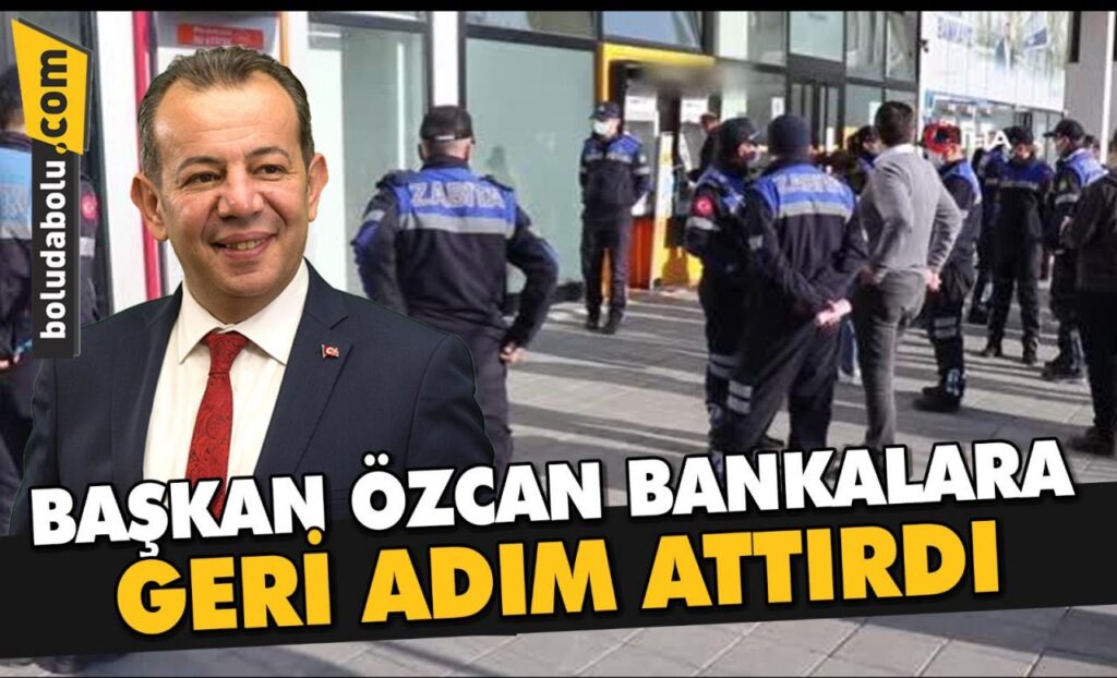 Başkan Özcan, bankalara geri adım attırdı Başkan Özcan, bankalara geri adım attırdı