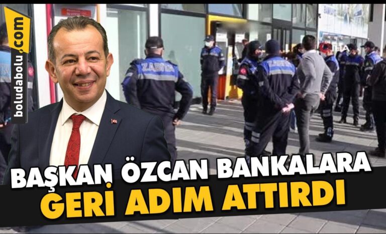 Başkan Özcan, bankalara geri adım attırdı