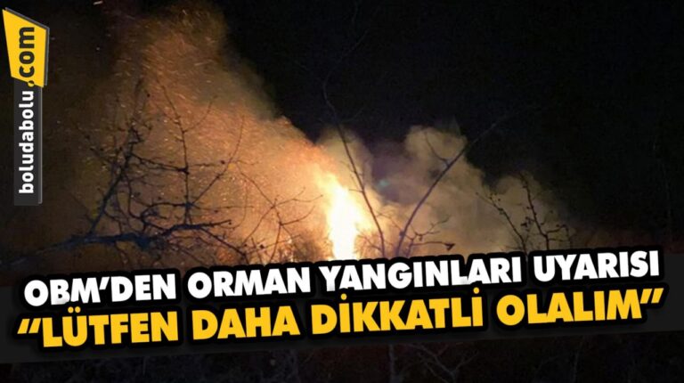 OBM’DEN UYARI “LÜTFEN DAHA DİKKATLİ OLALIM”