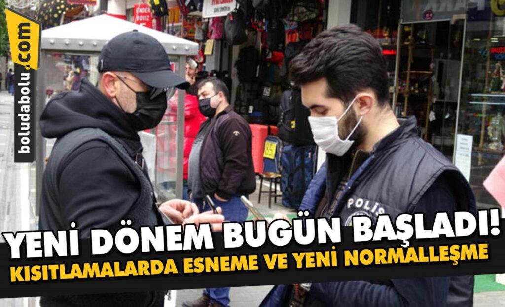 Yeni dönem bugün başladı! Kısıtlamalarda esneme ve yeni normalleşme… Yeni dönem bugün başladı! Kısıtlamalarda esneme ve yeni normalleşme…