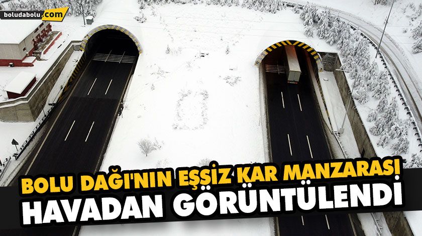 BOLU DAĞI’NIN EŞSİZ KAR MANZARASI HAVADAN GÖRÜNTÜLENDİ BOLU DAĞI’NIN EŞSİZ KAR MANZARASI HAVADAN GÖRÜNTÜLENDİ