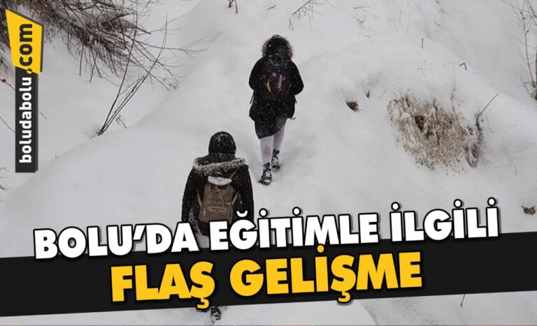 EĞİTİMLE İLGİLİ FLAŞ GELİŞME