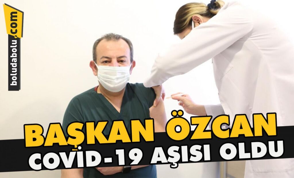 Başkan Özcan, Covid-19 aşısı oldu. Başkan Özcan, Covid-19 aşısı oldu.