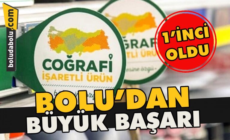 Bolu’dan büyük başarı