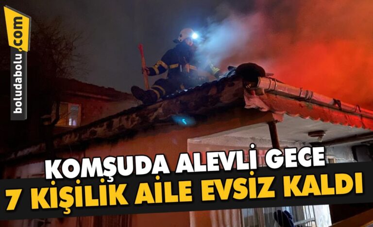 7 KİŞİLİK AİLE EVSİZ KALDI