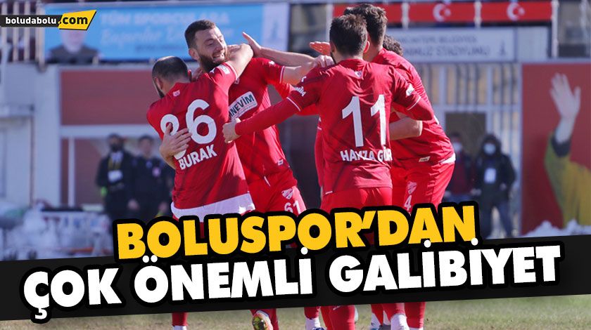 BOLUSPOR HAFTALAR SONRA KAZANDI BOLUSPOR HAFTALAR SONRA KAZANDI