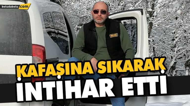 KAFASINA SIKARAK İNTİHAR ETTİ
