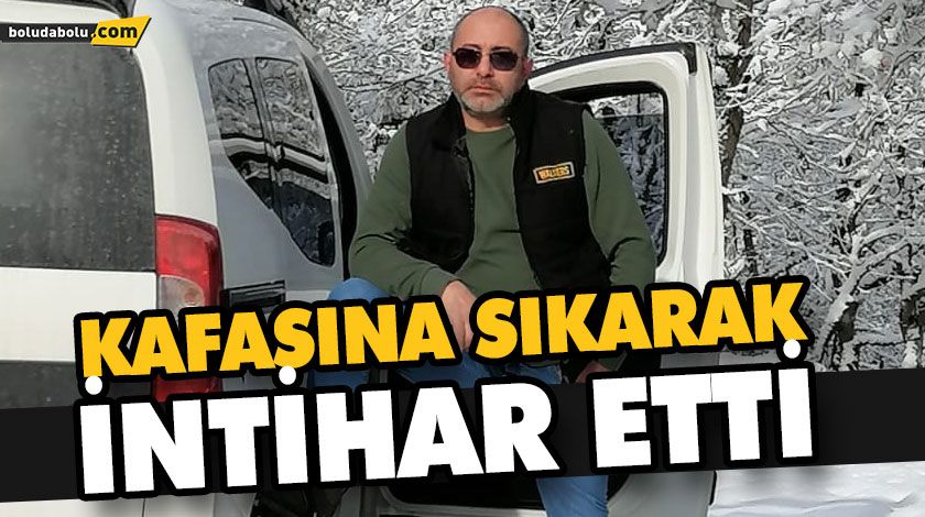 KAFASINA SIKARAK İNTİHAR ETTİ KAFASINA SIKARAK İNTİHAR ETTİ