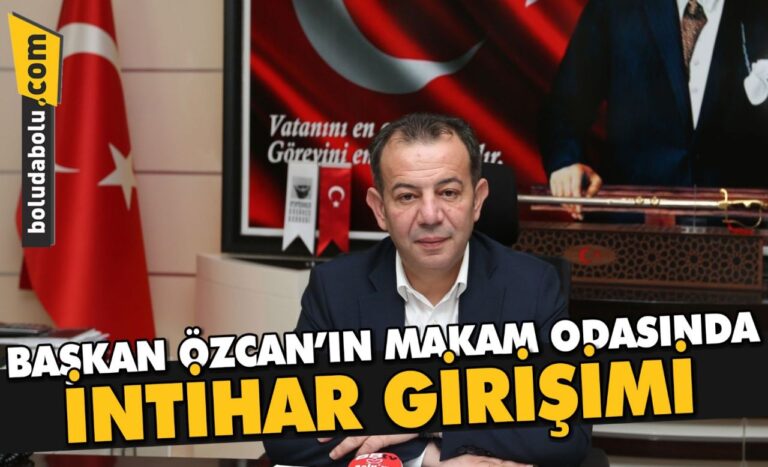 BAŞKAN ÖZCAN’IN ODASINDA ÇOK ACI OLAY
