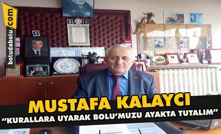 Kurallara uyarak Bolu’muzu ayakta tutalım