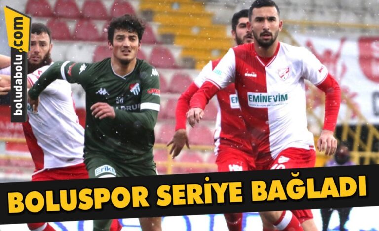 BOLUSPOR SERİYE BAĞLADI