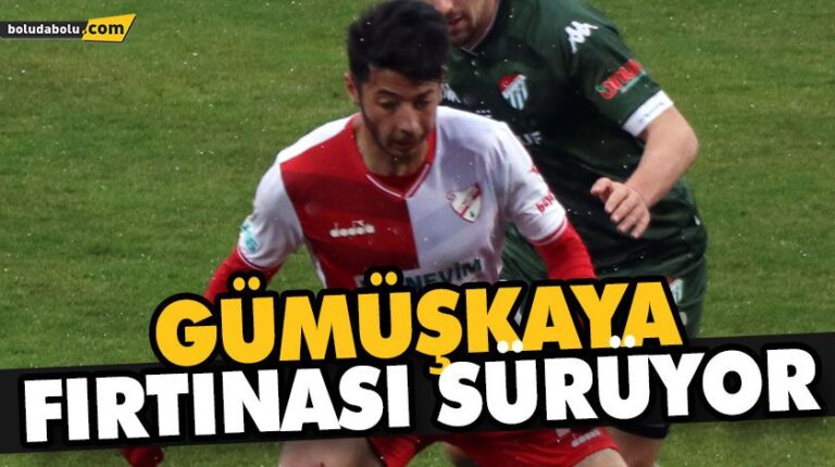 GÜMÜŞKAYA FIRTINASI SÜRÜYOR