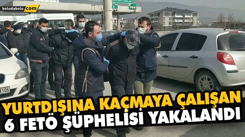 BOLU’DA FETÖ OPERASYONU BOLU’DA FETÖ OPERASYONU
