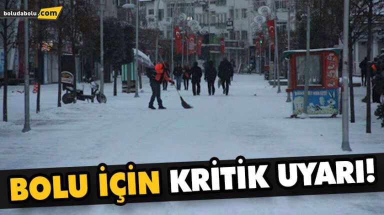 METEOROLOJİ’DEN KUVVETLİ KAR YAĞIŞI UYARISI!