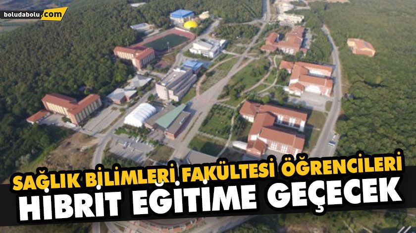 SAĞLIK BİLİMLERİ FAKÜLTESİ ÖĞRENCİLERİ HİBRİT EĞİTİME GEÇECEK SAĞLIK BİLİMLERİ FAKÜLTESİ ÖĞRENCİLERİ HİBRİT EĞİTİME GEÇECEK