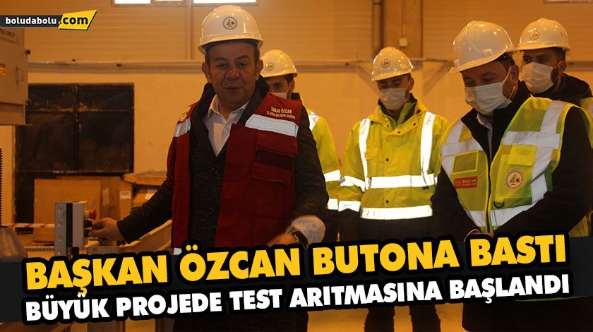 65 MİLYON TL YATIRIM BEDELLİ SU ARITMA TESİSİNDE TEST ARITMASINA BAŞLANDI 65 MİLYON TL YATIRIM BEDELLİ SU ARITMA TESİSİNDE TEST ARITMASINA BAŞLANDI
