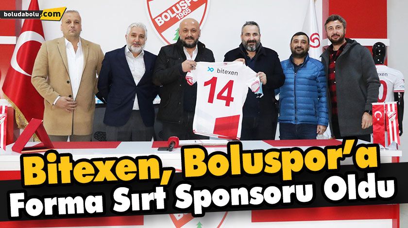 Bitexen, Boluspor’a Forma Sırt Sponsoru Oldu Bitexen, Boluspor’a Forma Sırt Sponsoru Oldu