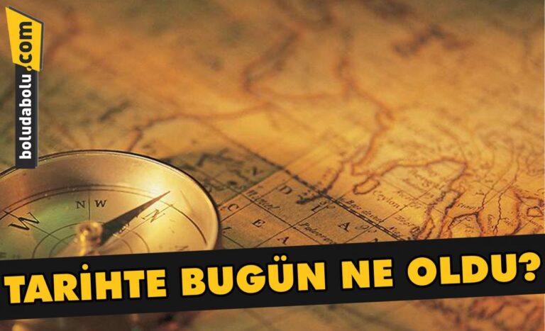 Tarihte bugün ne oldu?