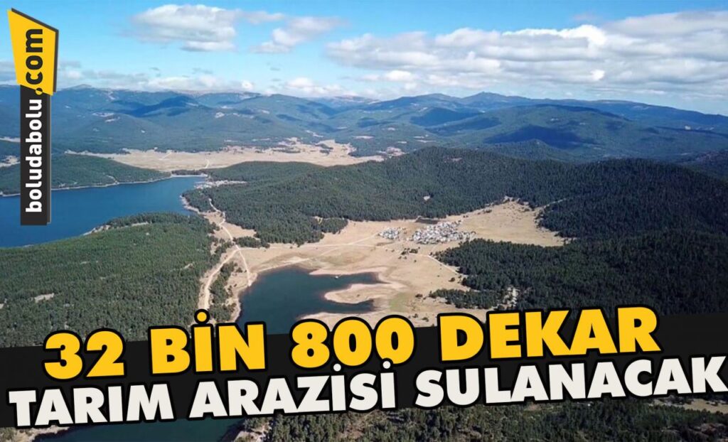 32 Bin 800 dekar tarım arazisi sulanacak 32 Bin 800 dekar tarım arazisi sulanacak