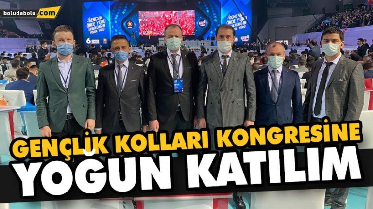 KONGREDE BOLU’YU TEMSİL ETTİLER