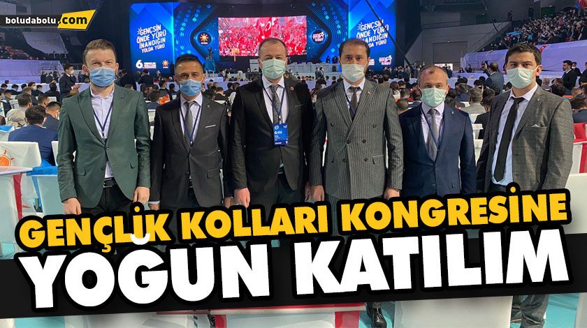 KONGREDE BOLU’YU TEMSİL ETTİLER KONGREDE BOLU’YU TEMSİL ETTİLER