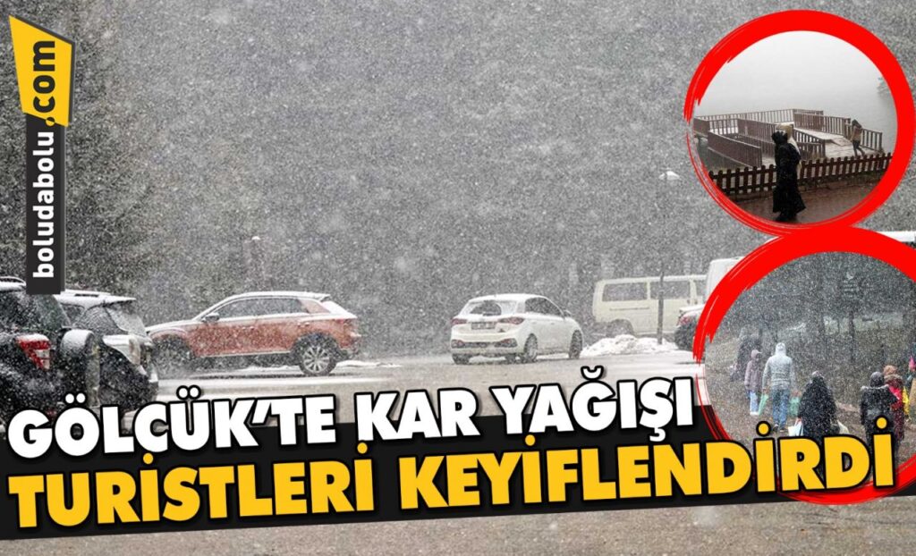GÖLCÜK TABİAT PARKI’NDA YER YER 5 SANTİMETREYE ULAŞAN KAR TURİSTLERİ KEYİFLENDİRDİ GÖLCÜK TABİAT PARKI’NDA YER YER 5 SANTİMETREYE ULAŞAN KAR TURİSTLERİ KEYİFLENDİRDİ