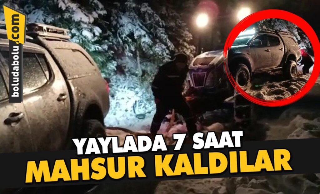 YAYLADA 7 SAAT MAHSUR KALDILAR YAYLADA 7 SAAT MAHSUR KALDILAR