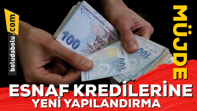 Esnafa Müjde !