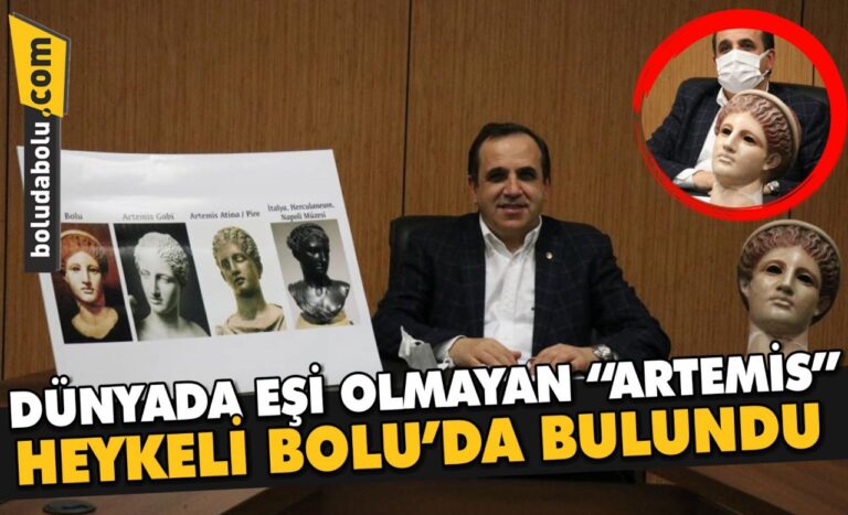 Dünyada eşi olmayan ‘Artemis’ heykeli müzede bulundu