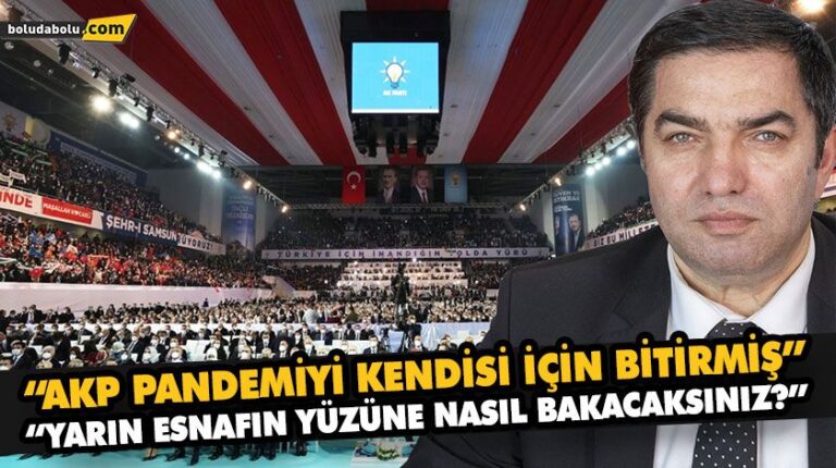 “YARIN ESNAFIN YÜZÜNE NASIL BAKACAKSINIZ?”