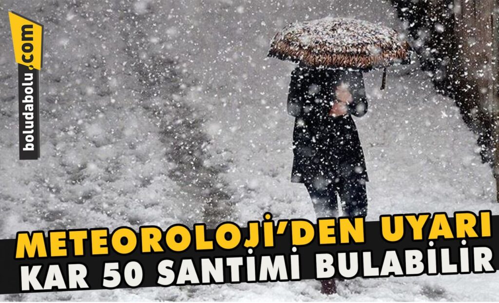 Meteoroloji’den uyarı, kar 50 santimi bulabilir Meteoroloji’den uyarı, kar 50 santimi bulabilir