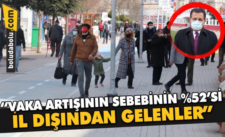 Vaka artışının sebebini vali böyle açıkladı