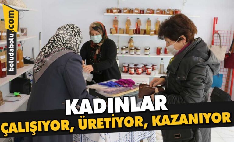 MUDURNULU KADINLAR, KOOPERATİF ÇATISI ALTINDA YAPTIKLARI YÖRESEL ÜRÜNLERLE AİLE BÜTÇESİNE KATKI SAĞLIYOR