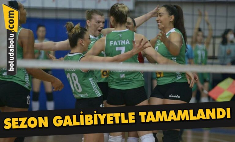SEZON GALİBİYETLE TAMAMLANDI