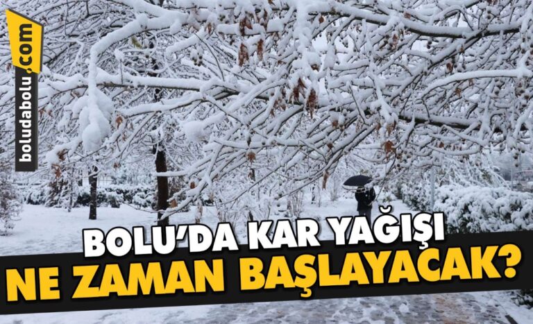 KAR GERİ GELİYOR!