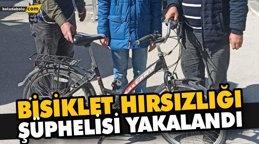 BİSİKLET HIRSIZLIĞI ŞÜPHELİSİ YAKALANDI BİSİKLET HIRSIZLIĞI ŞÜPHELİSİ YAKALANDI
