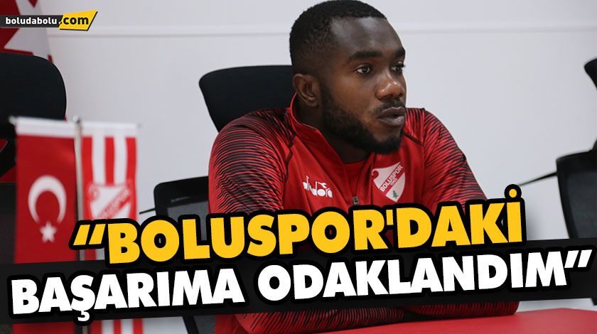 Boluspor’un golcüsü Kasongo, eski takım arkadaşı Mustafa Muhammed’i anlattı: Boluspor’un golcüsü Kasongo, eski takım arkadaşı Mustafa Muhammed’i anlattı: