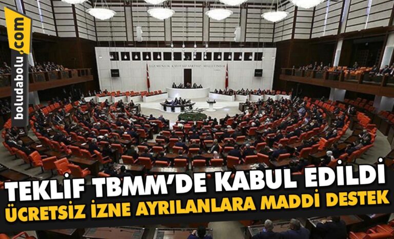 ÜCRETSİZ İZNE AYRILANLARA 1500 TL DESTEK