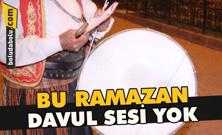 Bu ramazan davul sesi yok