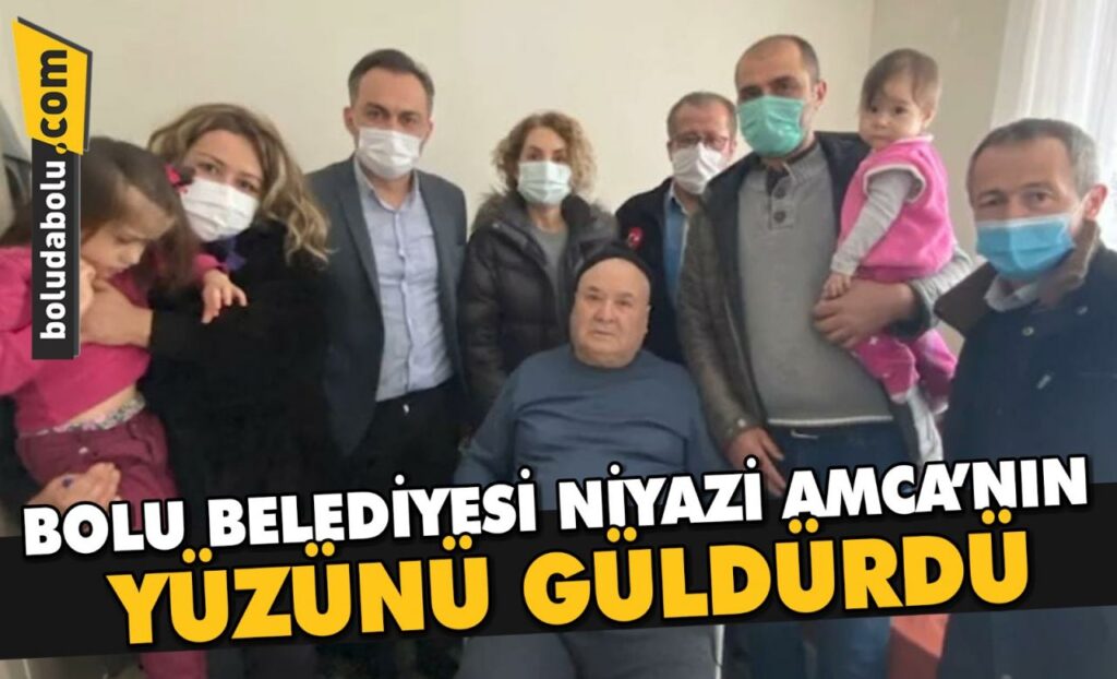 NİYAZİ AMCA’NIN TEKERLEKLİ SANDALYE MUTLULUĞU NİYAZİ AMCA’NIN TEKERLEKLİ SANDALYE MUTLULUĞU