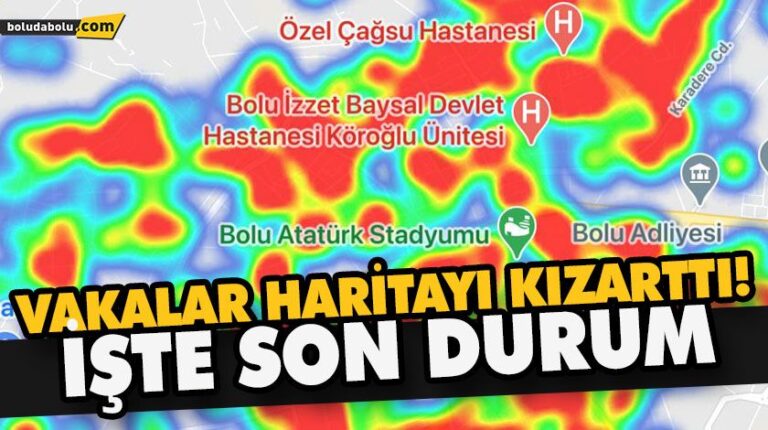 VAKALAR HARİTAYI KIZARTTI! İŞTE SON DURUM