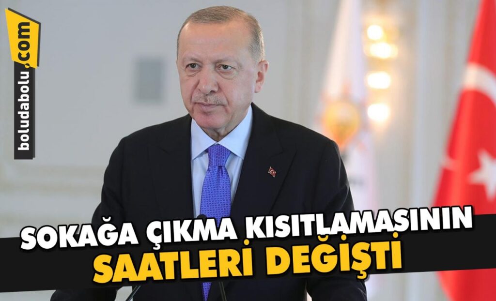 SOKAĞA ÇIKMA KISITLAMASININ SAATİ DEĞİŞTİ SOKAĞA ÇIKMA KISITLAMASININ SAATİ DEĞİŞTİ