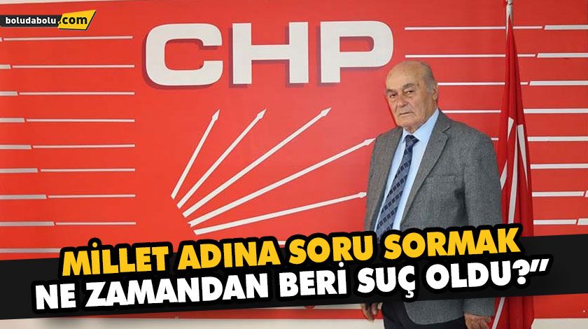 “MİLLET ADINA SORU SORMAK NE ZAMANDAN BERİ SUÇ OLDU?” “MİLLET ADINA SORU SORMAK NE ZAMANDAN BERİ SUÇ OLDU?”