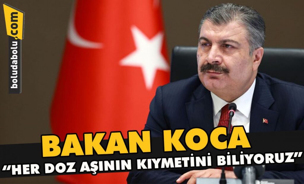 Bakan Koca “Her doz aşının kıymetini biliyoruz” Bakan Koca “Her doz aşının kıymetini biliyoruz”