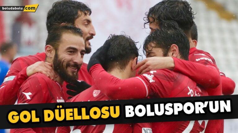 Gol Düellosu Boluspor’un