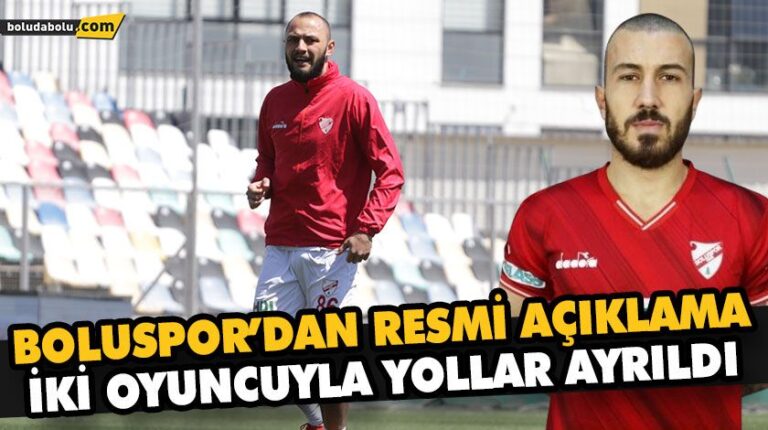 BOLUSPOR’DAN RESMİ AÇIKLAMA