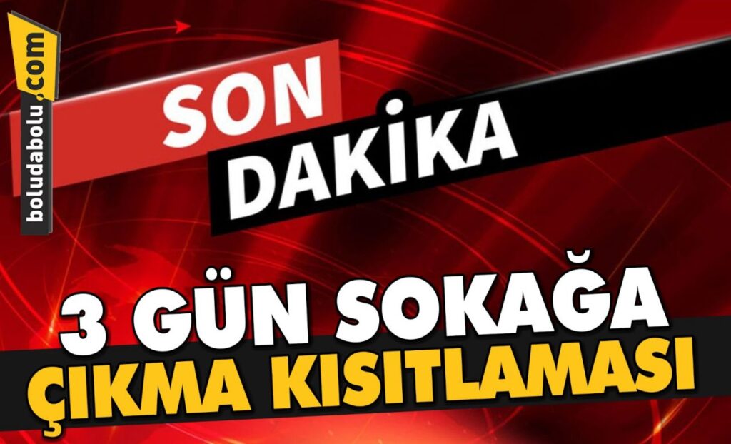Son dakika haberi: 81 ile 23 Nisan genelgesi: Sokağa çıkma kısıtlaması uygulanacak