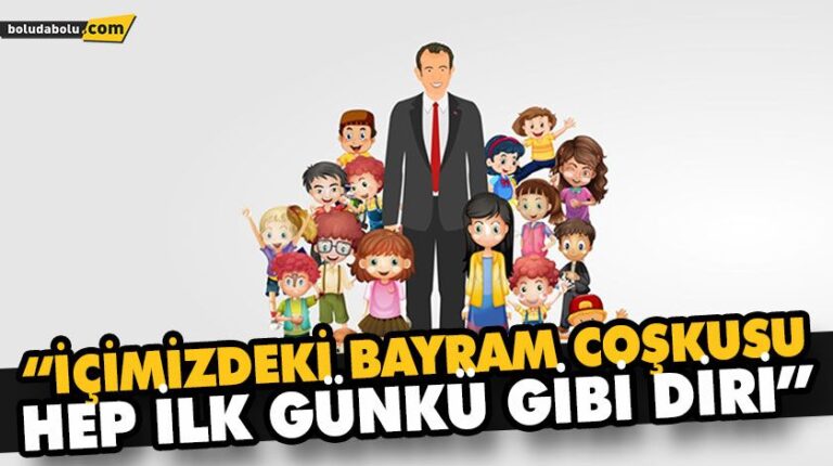 BAŞKAN ÖZCAN’DAN 23 NİSAN ULUSAL EGEMENLİK VE ÇOCUK BAYRAMI MESAJI