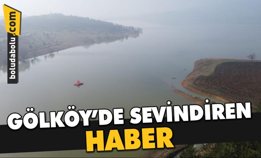 YAĞIŞLI HAVALAR BOLU’NUN İÇME SUYU GÖLETİNİ DOLDURDU YAĞIŞLI HAVALAR BOLU’NUN İÇME SUYU GÖLETİNİ DOLDURDU